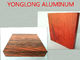 L'aluminium en bois de la finition 6063 T5 profile la longévité élevée/châssis de fenêtre en aluminium d'extrusion